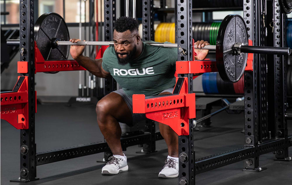 Rogue bar best sale and weights